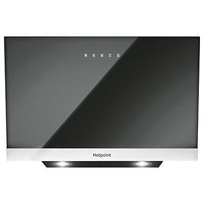 Hotpoint PHVP87FLTK Built In Cooker Hood, Black